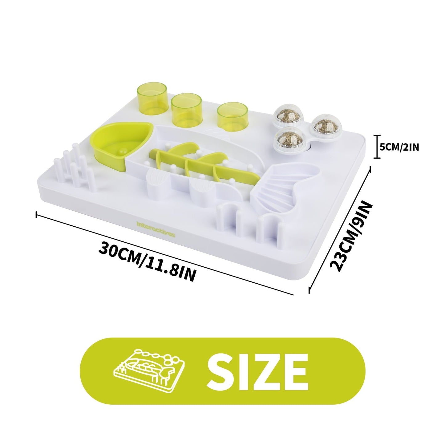 Interactive Cat Toy - Enjoy the fish puzzle toy