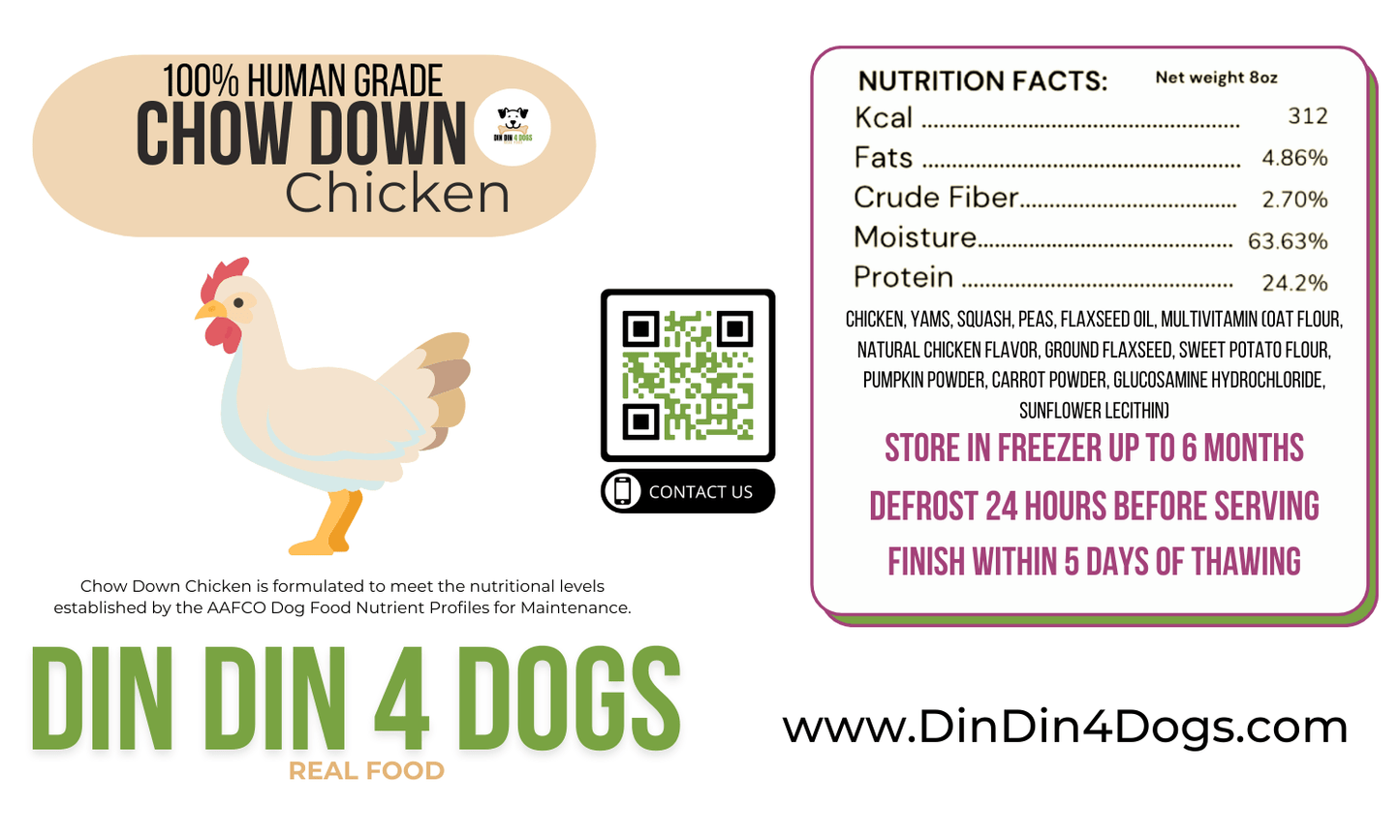 Beef and Chicken Combo - case includes 24, 8oz meals