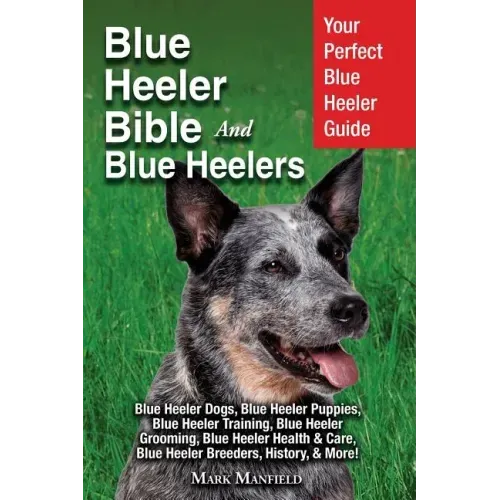 Blue Heeler Bible And Blue Heelers: Your Perfect Blue Heeler Guide Blue Heeler Dogs, Blue Heeler Puppies, Blue Heeler Training, Blue Heeler Grooming,