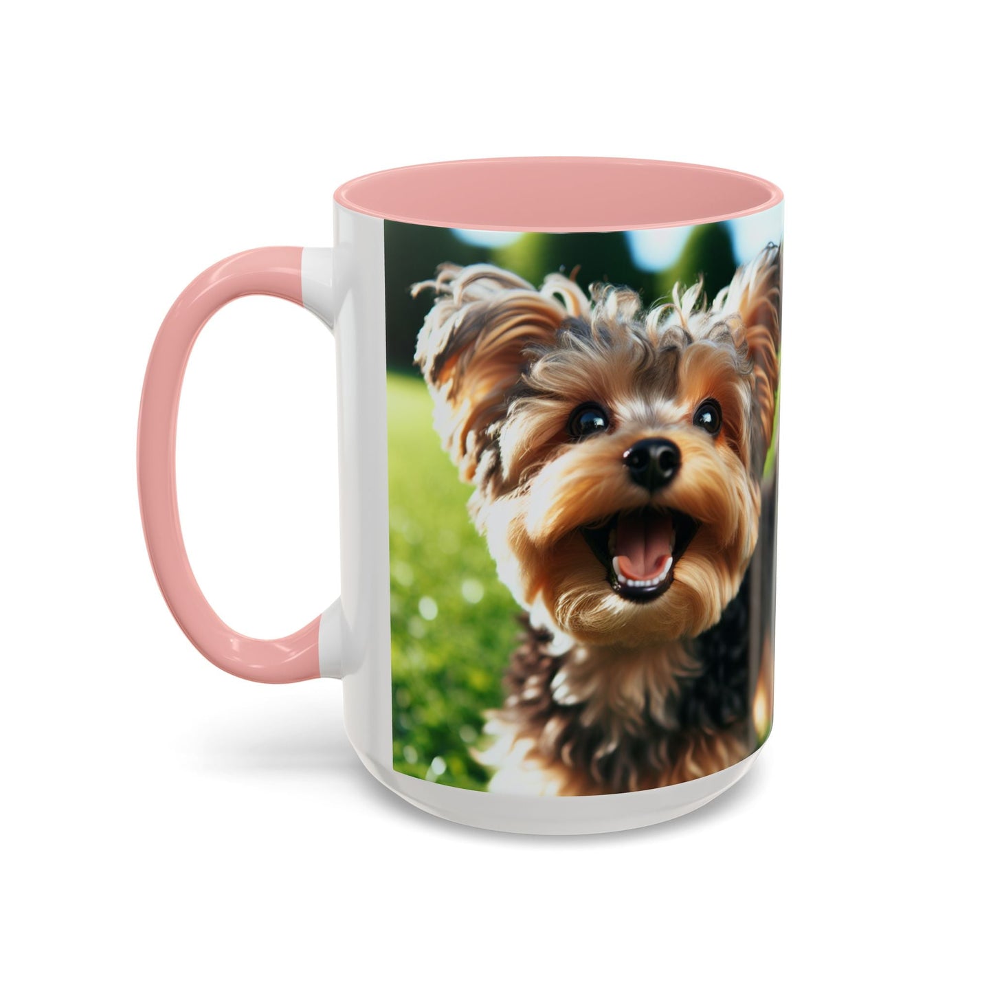 Yorkiepoo Accent Coffee Mug - Perfect Gift for Dog Lovers