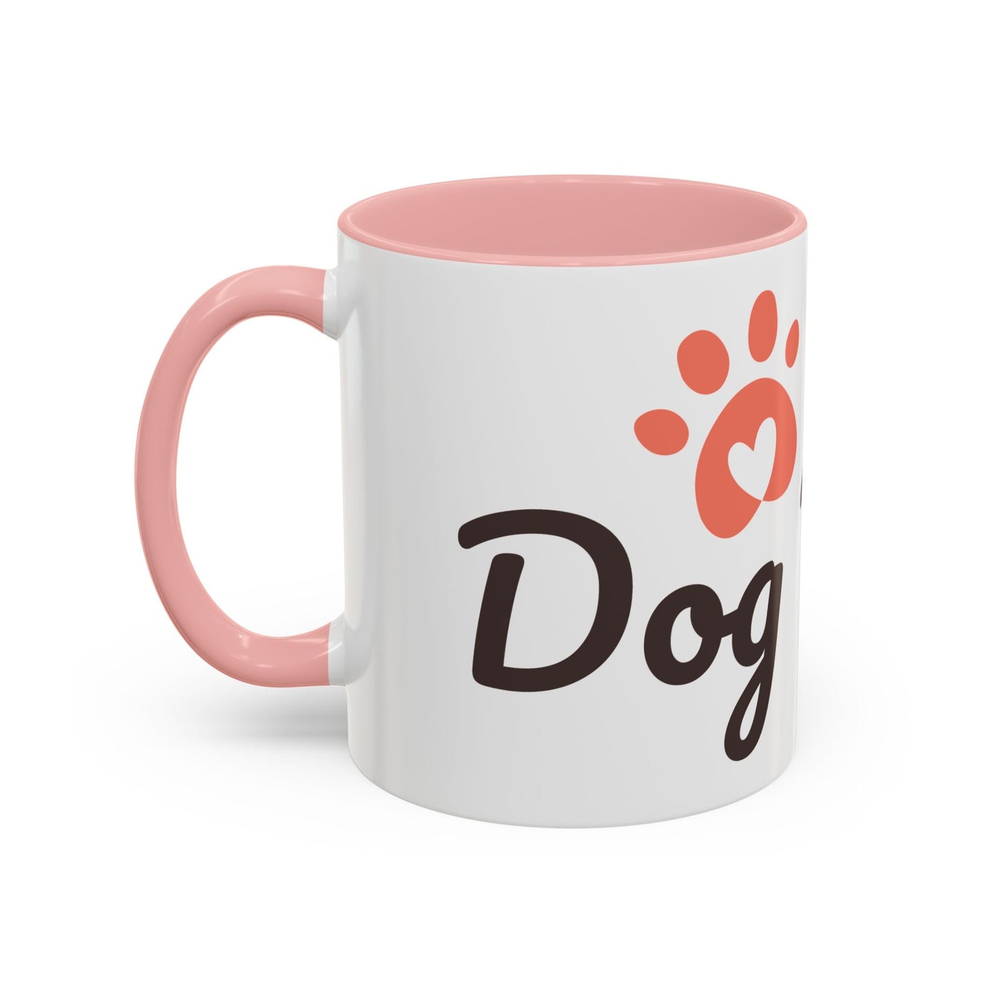 Dog Mom Accent Coffee Mug - Perfect Gift for Dog Lovers