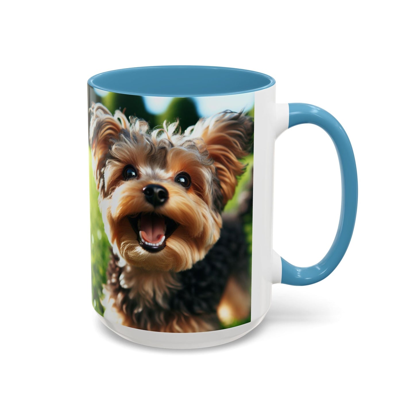 Yorkiepoo Accent Coffee Mug - Perfect Gift for Dog Lovers