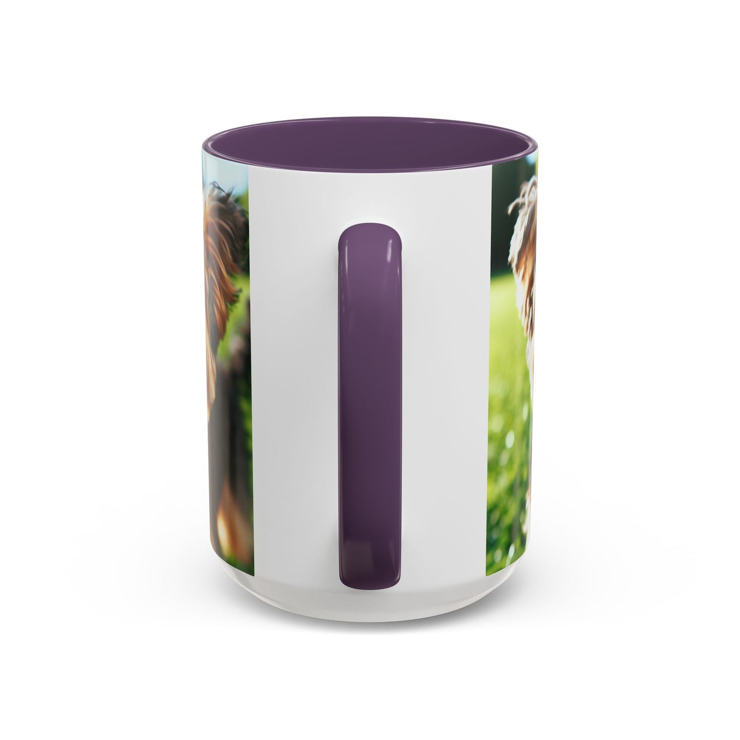 Yorkiepoo Accent Coffee Mug - Perfect Gift for Dog Lovers