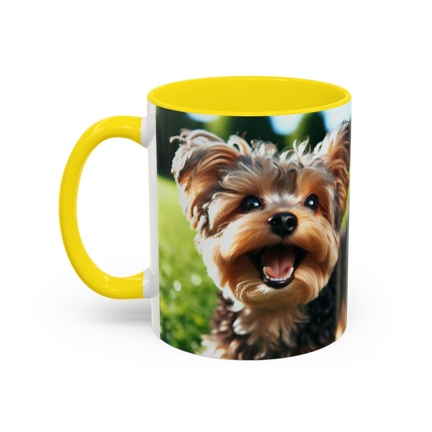 Yorkiepoo Accent Coffee Mug - Perfect Gift for Dog Lovers