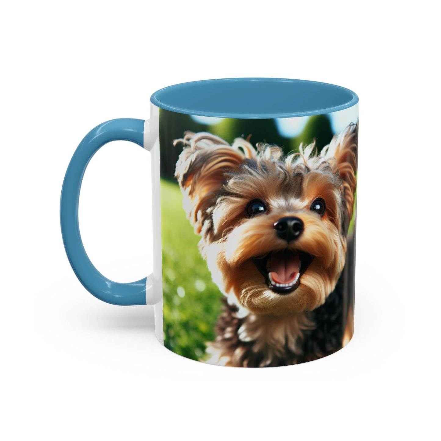 Yorkiepoo Accent Coffee Mug - Perfect Gift for Dog Lovers
