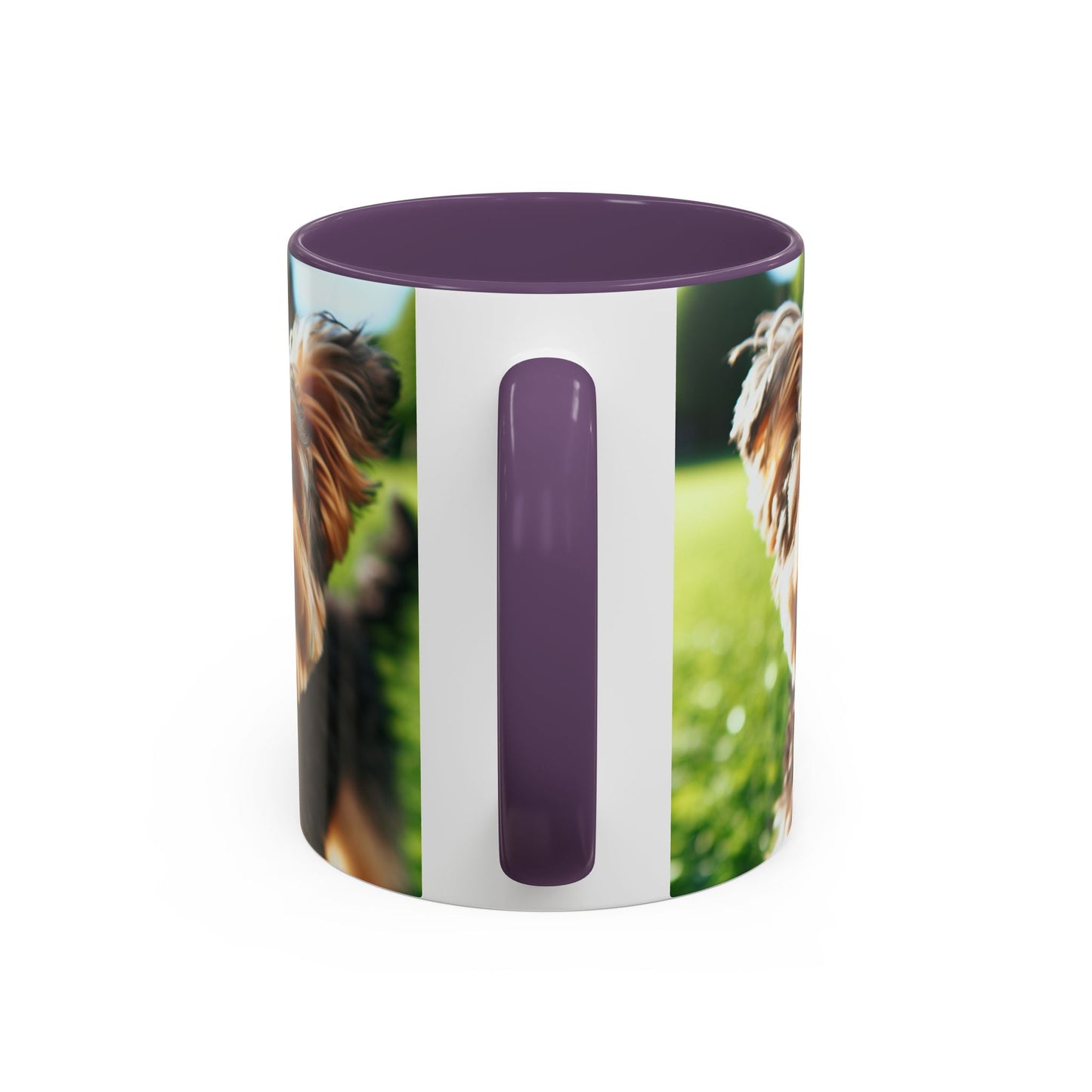 Yorkiepoo Accent Coffee Mug - Perfect Gift for Dog Lovers