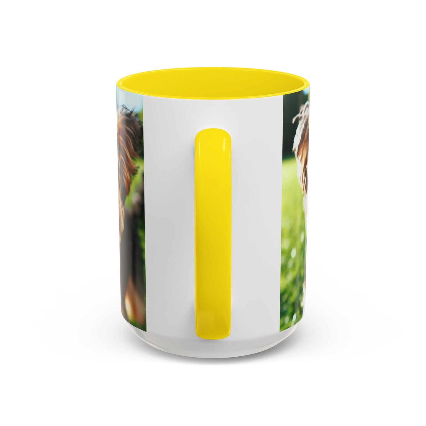 Yorkiepoo Accent Coffee Mug - Perfect Gift for Dog Lovers