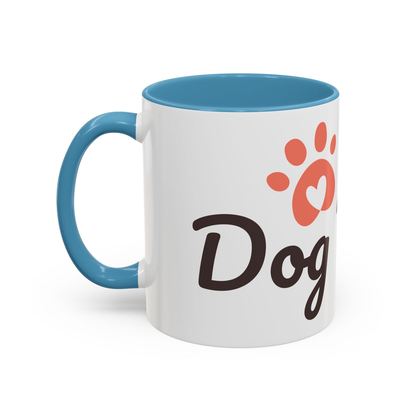 Dog Mom Accent Coffee Mug - Perfect Gift for Dog Lovers