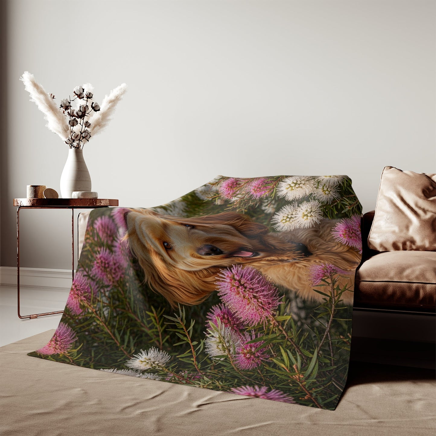 Goldendoodle Sweatshirt Blanket