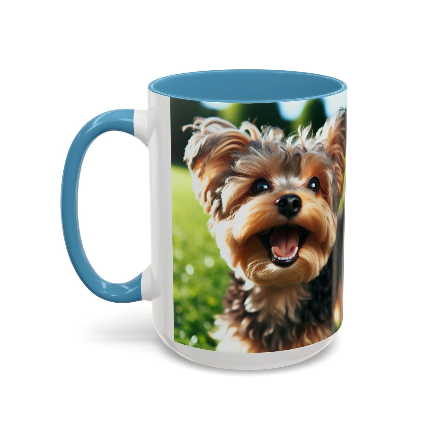 Yorkiepoo Accent Coffee Mug - Perfect Gift for Dog Lovers