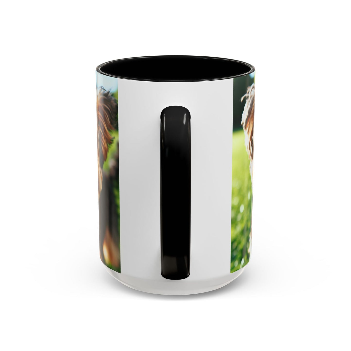Yorkiepoo Accent Coffee Mug - Perfect Gift for Dog Lovers