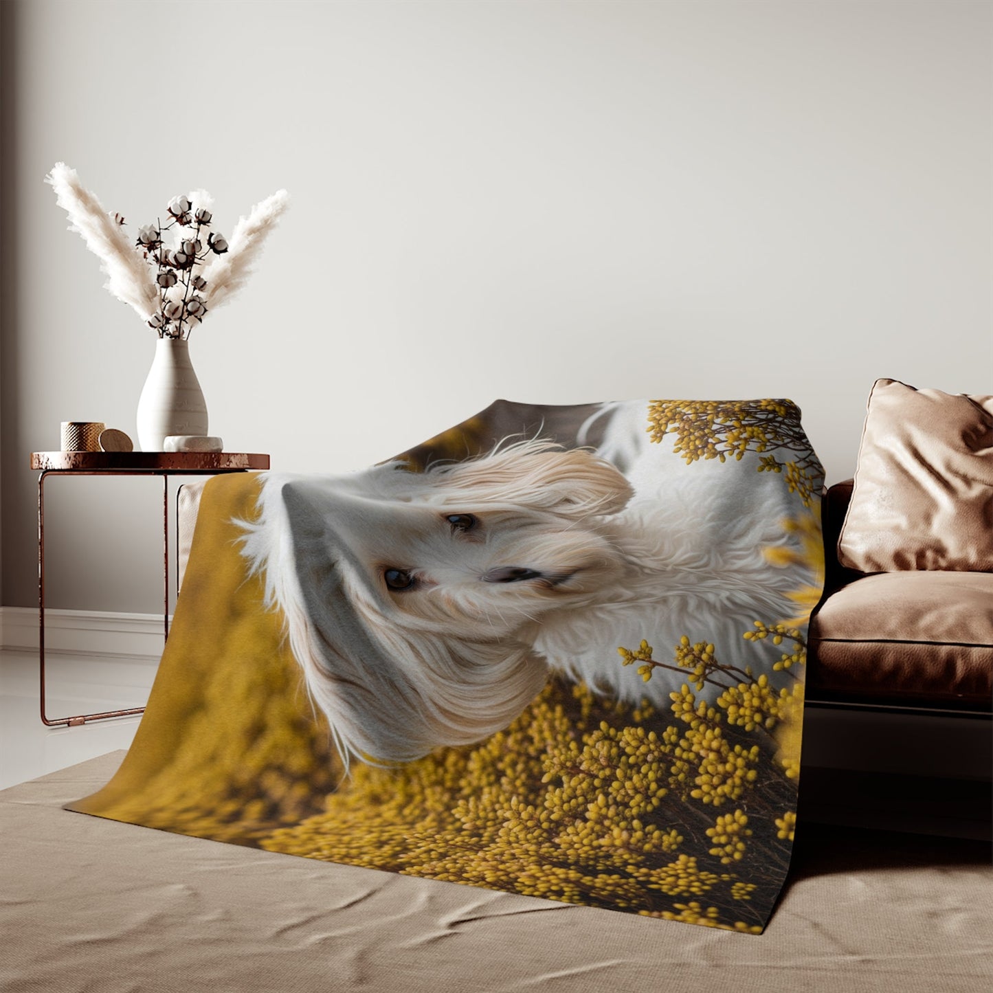 Maltipoo Sweatshirt Blanket