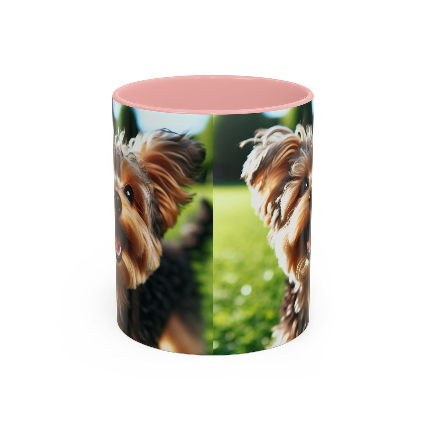 Yorkiepoo Accent Coffee Mug - Perfect Gift for Dog Lovers