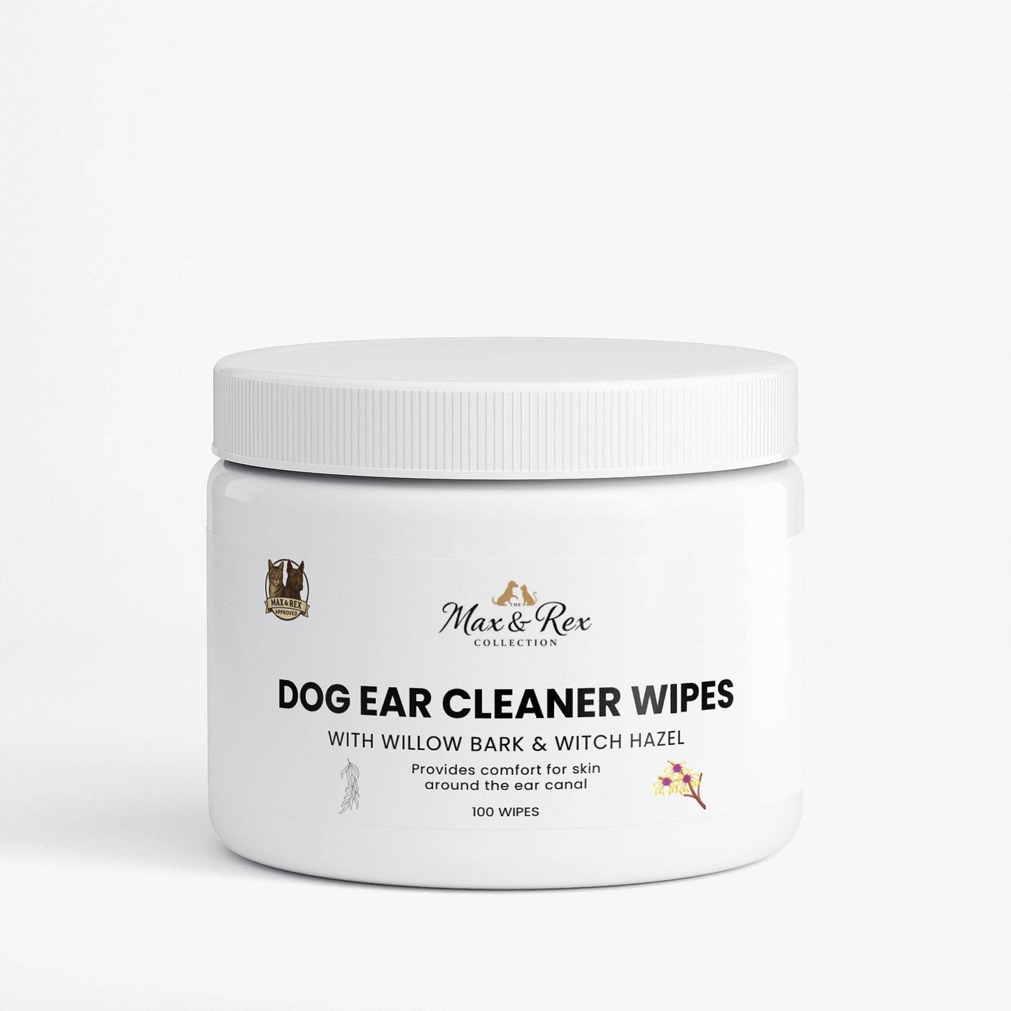 The Max & Rex Collection Dog Ear Cleaner Wipes