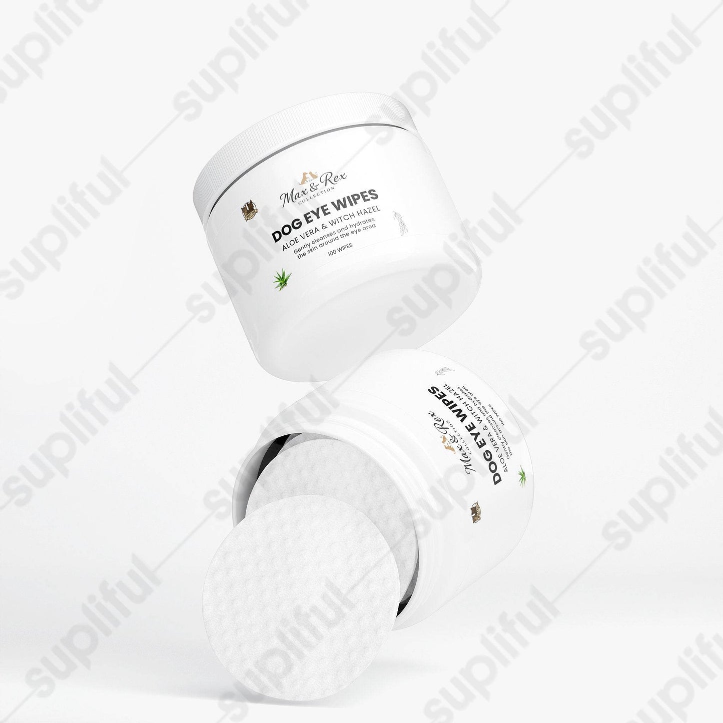 The Max & Rex Collection Dog Eye Wipes