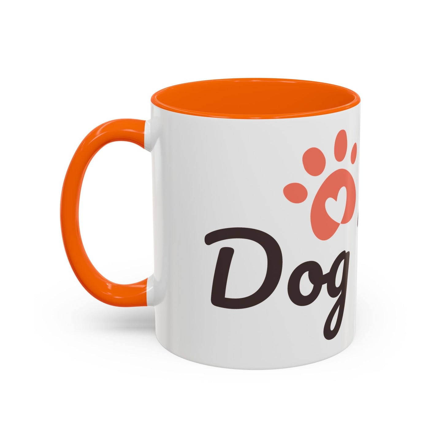 Dog Mom Accent Coffee Mug - Perfect Gift for Dog Lovers