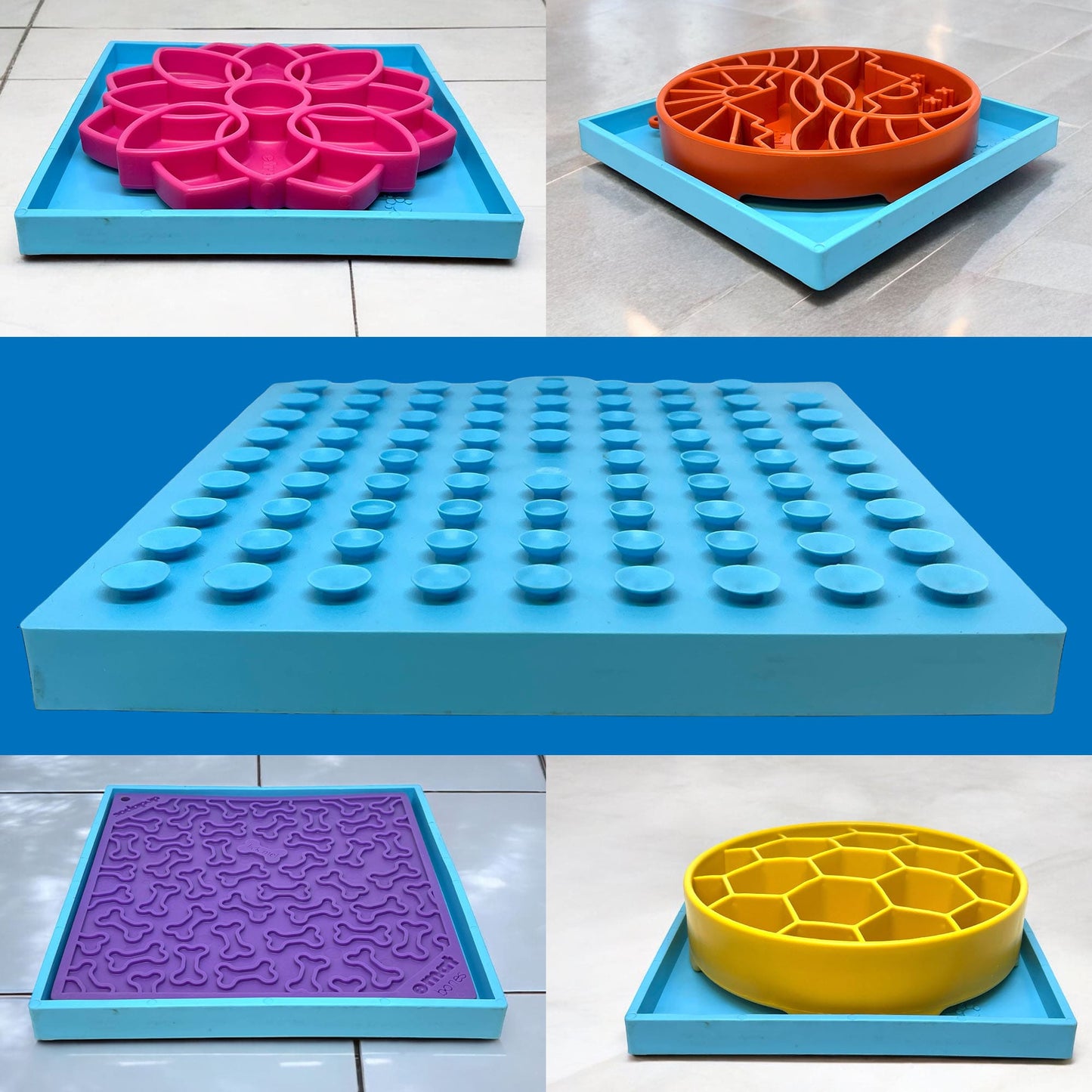 Hold 'em Suction Cup Holder for Dog Bowls & Lick Mats | USA Made