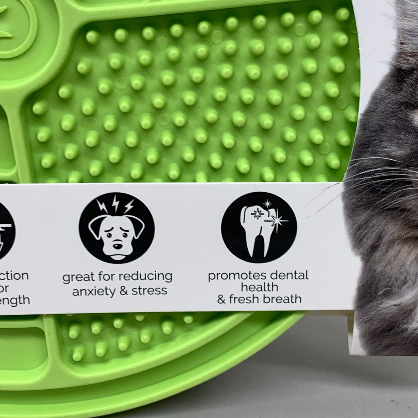 COSMIC PET (Lot de 2) Tapis à lécher anti-ennui Engage Slow Feeder Vert 70808 V2 