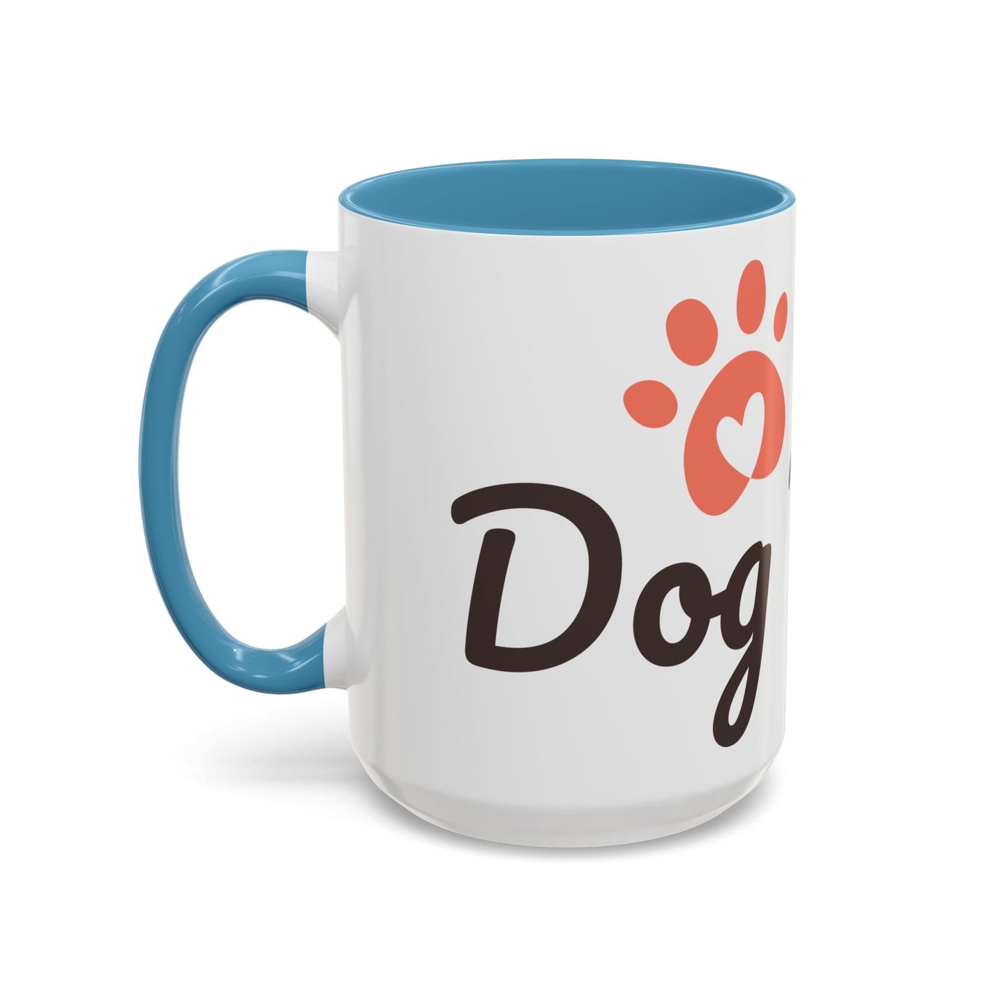 Dog Mom Accent Coffee Mug - Perfect Gift for Dog Lovers