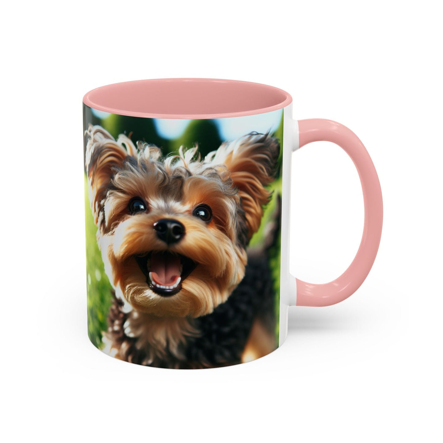 Yorkiepoo Accent Coffee Mug - Perfect Gift for Dog Lovers