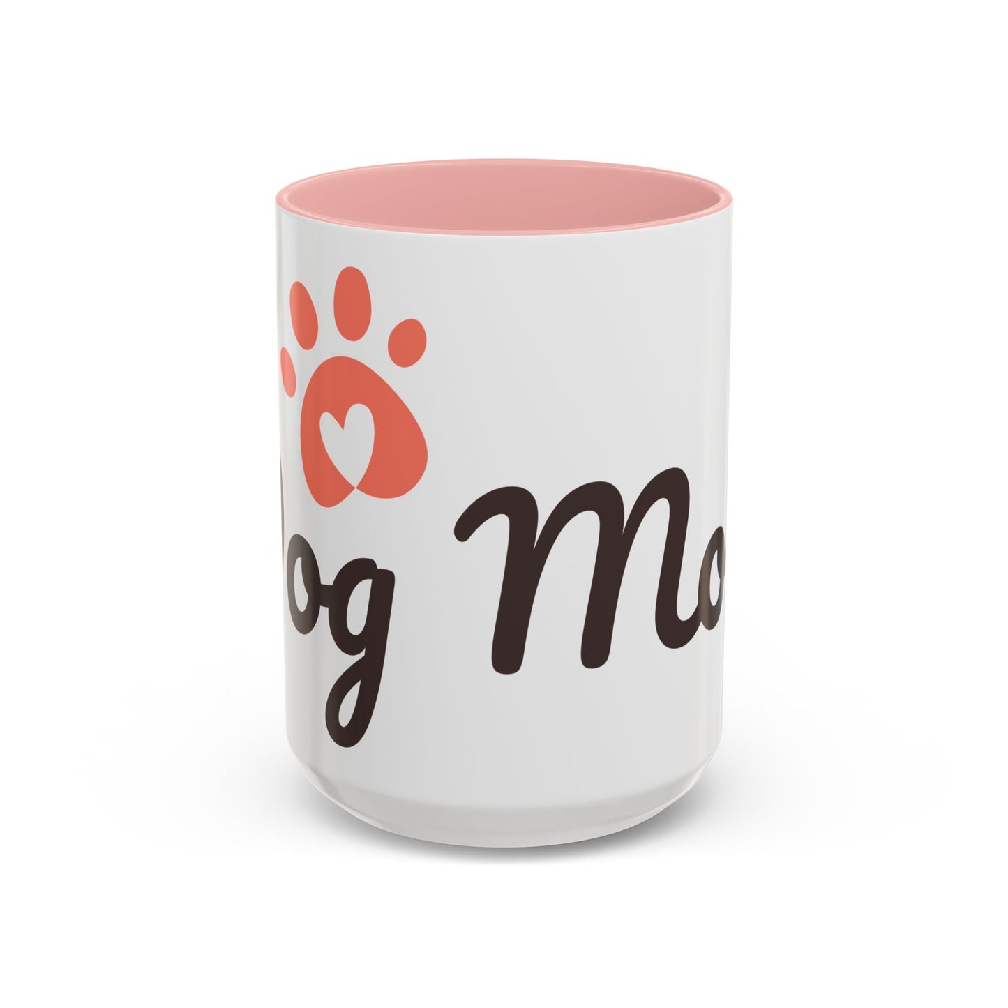 Dog Mom Accent Coffee Mug - Perfect Gift for Dog Lovers
