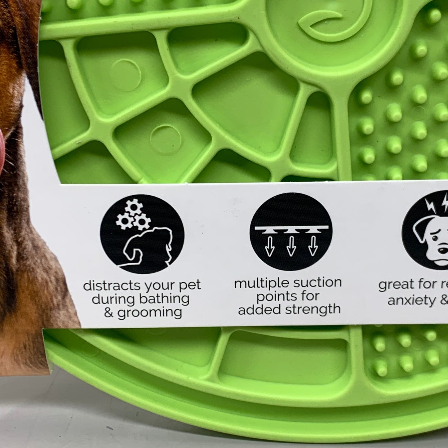 COSMIC PET (Lot de 2) Tapis à lécher anti-ennui Engage Slow Feeder Vert 70808 V2 