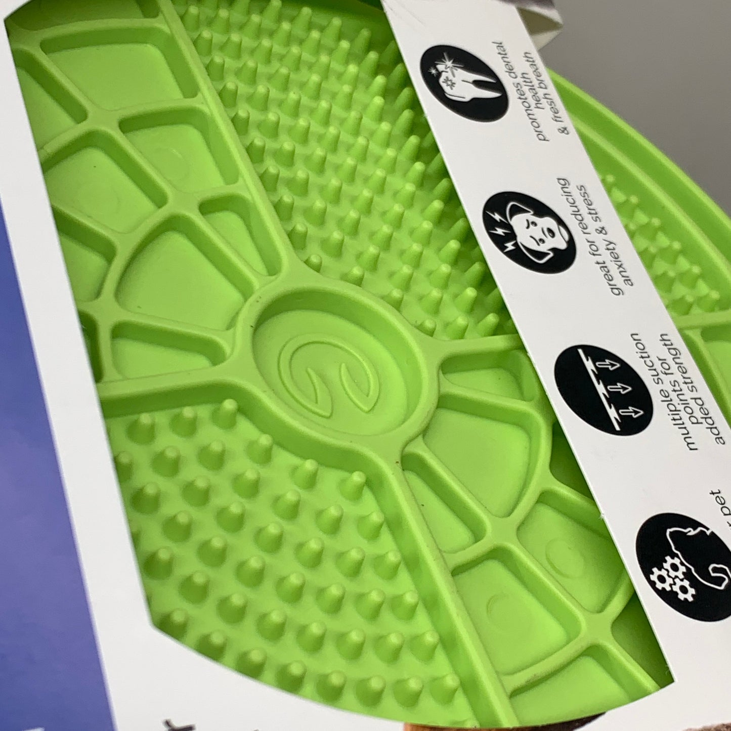 COSMIC PET (Lot de 2) Tapis à lécher anti-ennui Engage Slow Feeder Vert 70808 V2 