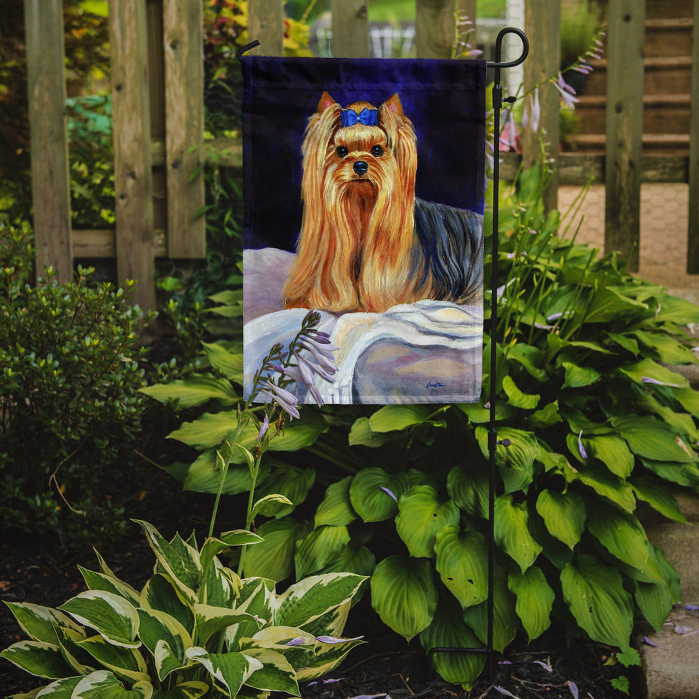 Yorkie Garden Flag – Decorative Outdoor Yard Flag