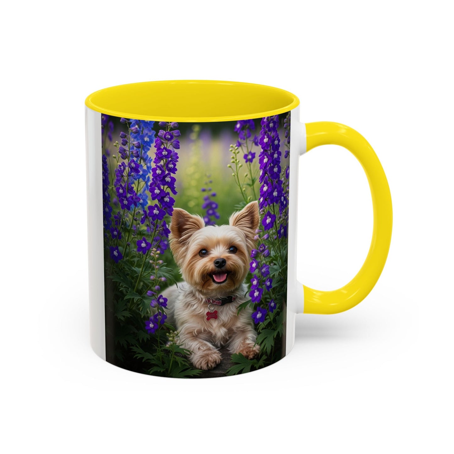 Yorkiepoo Accent Coffee Mug - Perfect Gift for Dog Lovers