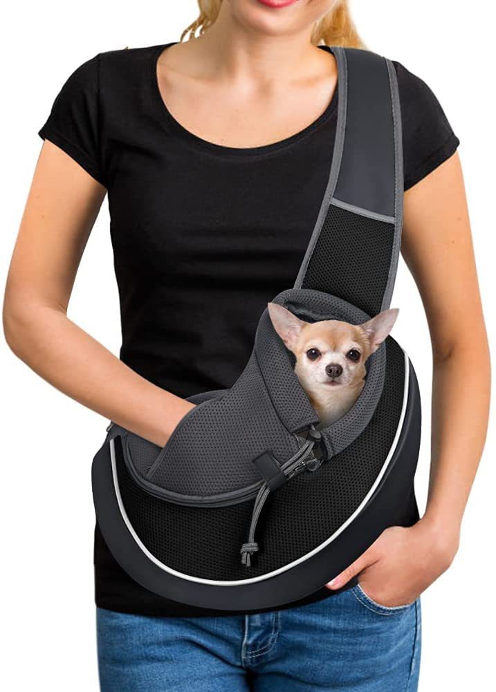 Bolso bandolera para transportar mascotas
