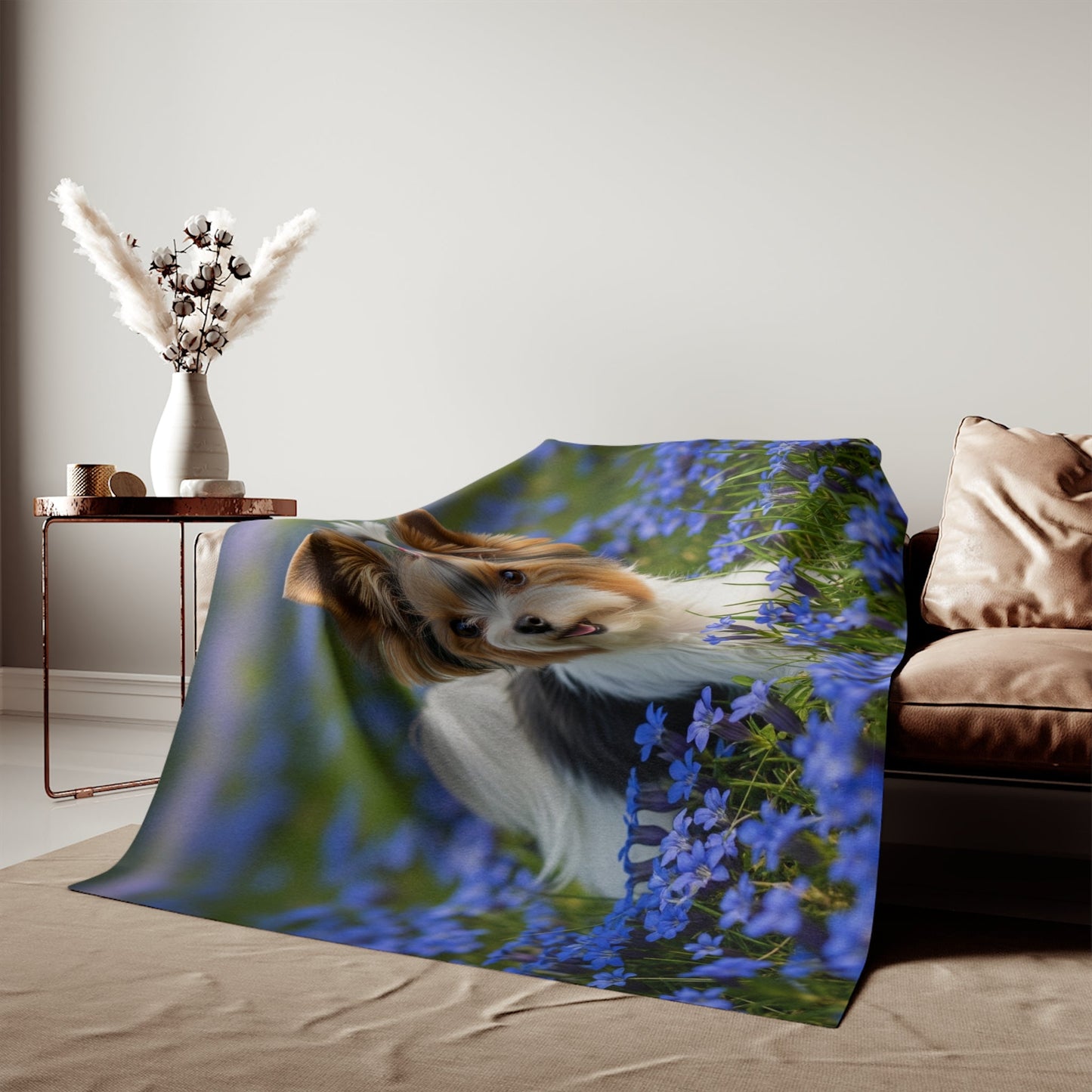 Biewer Terrier Sweatshirt Blanket