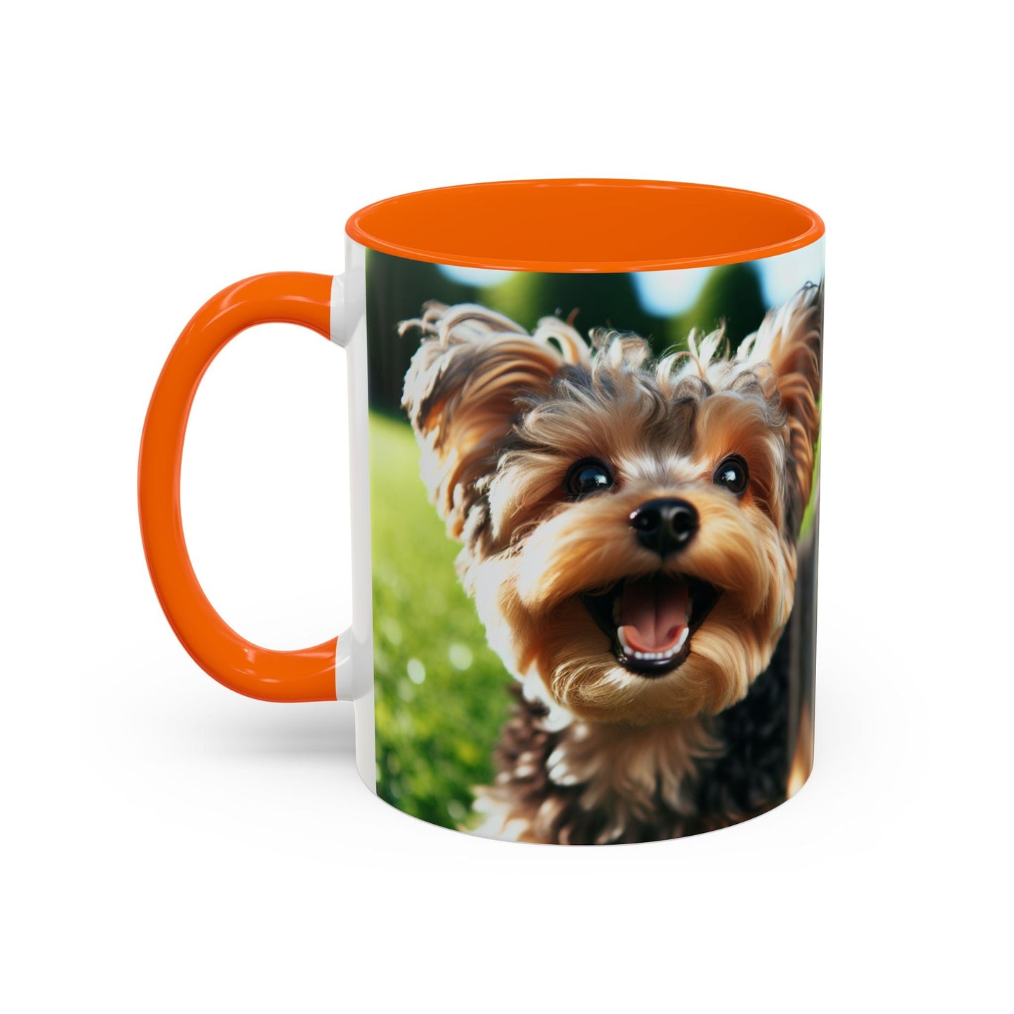Yorkiepoo Accent Coffee Mug - Perfect Gift for Dog Lovers
