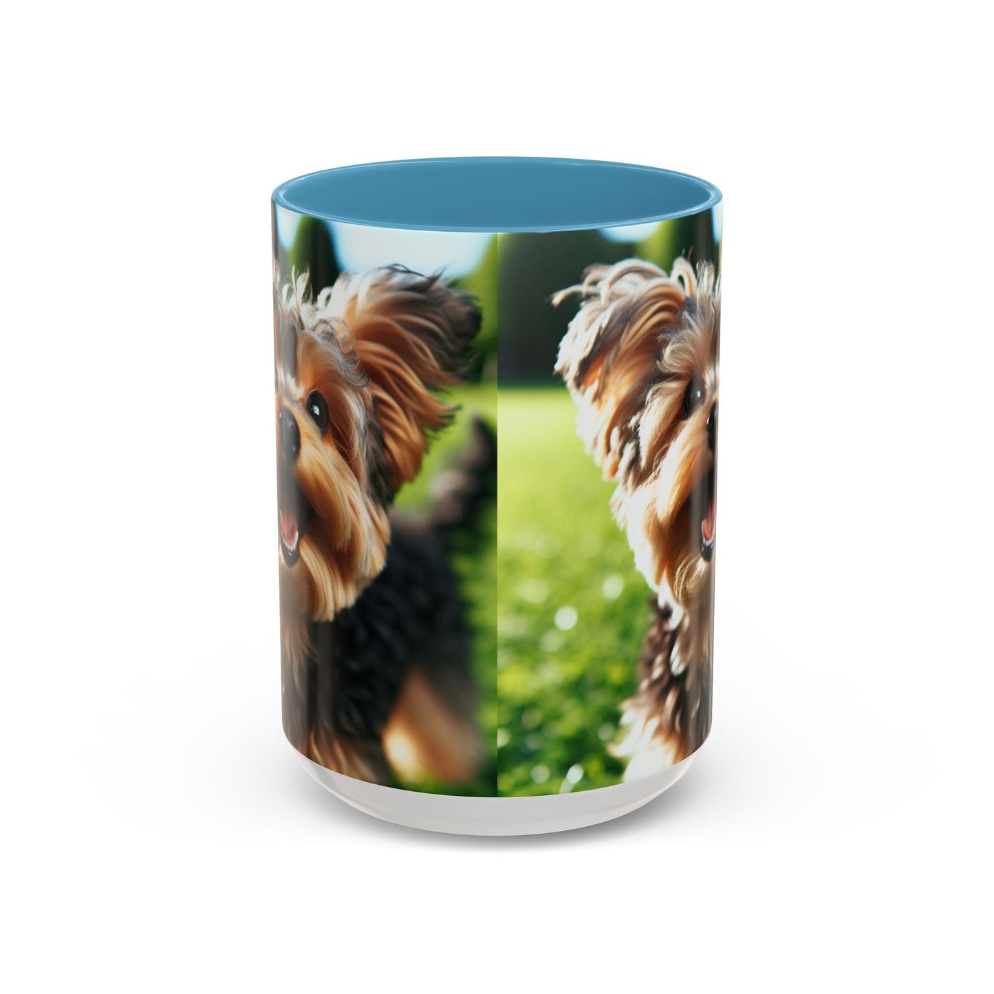 Yorkiepoo Accent Coffee Mug - Perfect Gift for Dog Lovers