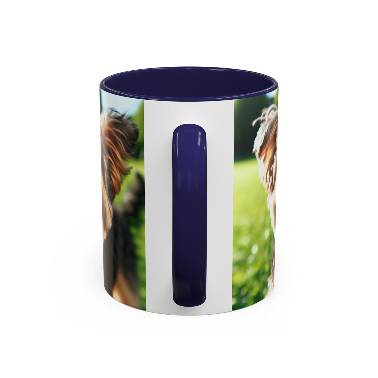 Yorkiepoo Accent Coffee Mug - Perfect Gift for Dog Lovers