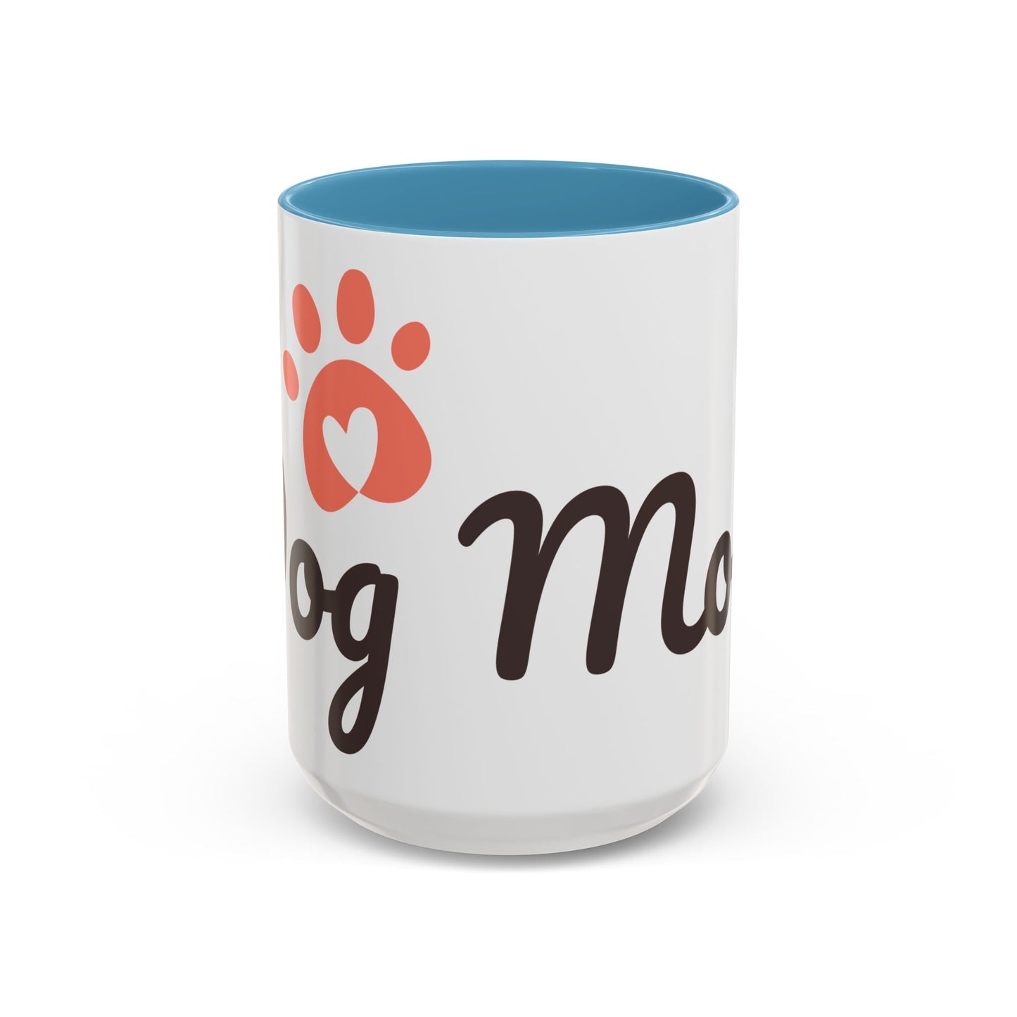 Dog Mom Accent Coffee Mug - Perfect Gift for Dog Lovers