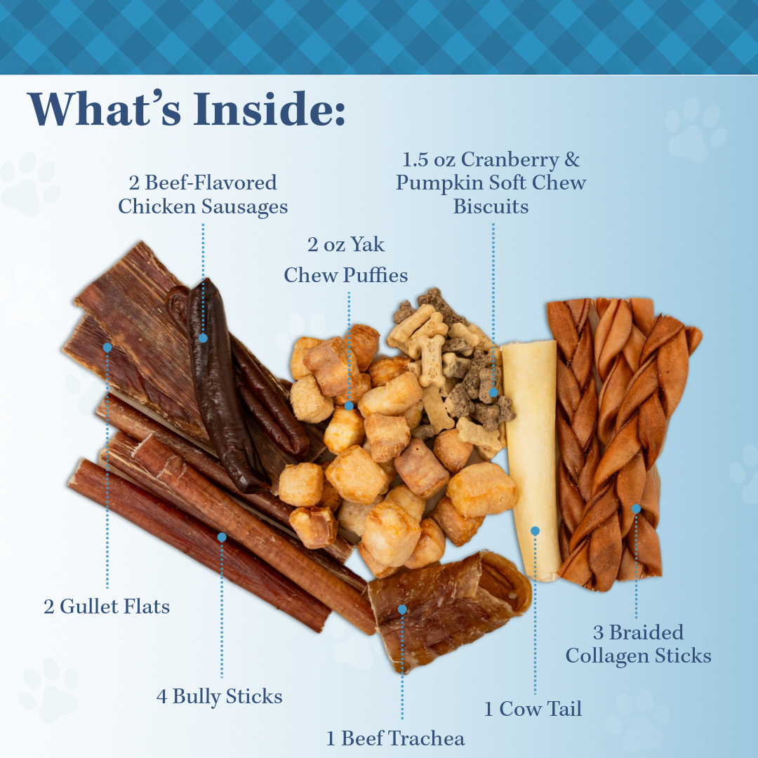 Country Living Bark-Uterie Board – Charcuterie-Inspired Natural Dog Treats Variety | Single-Ingredient, High-Protein, Grain-Free | All Breeds & Sizes