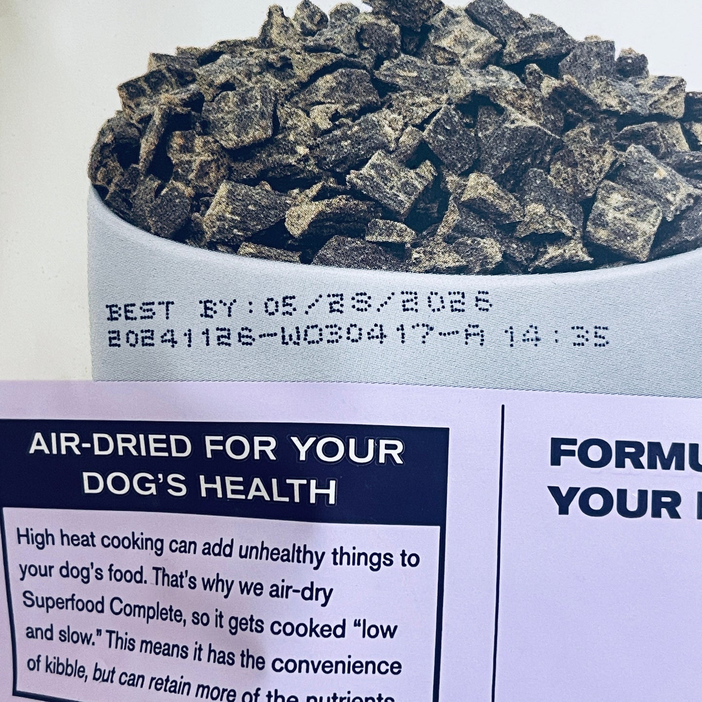 Badlands Ranch Superfood Complete Lamb & Venison Formula Air-Dried Dog Food 24 oz