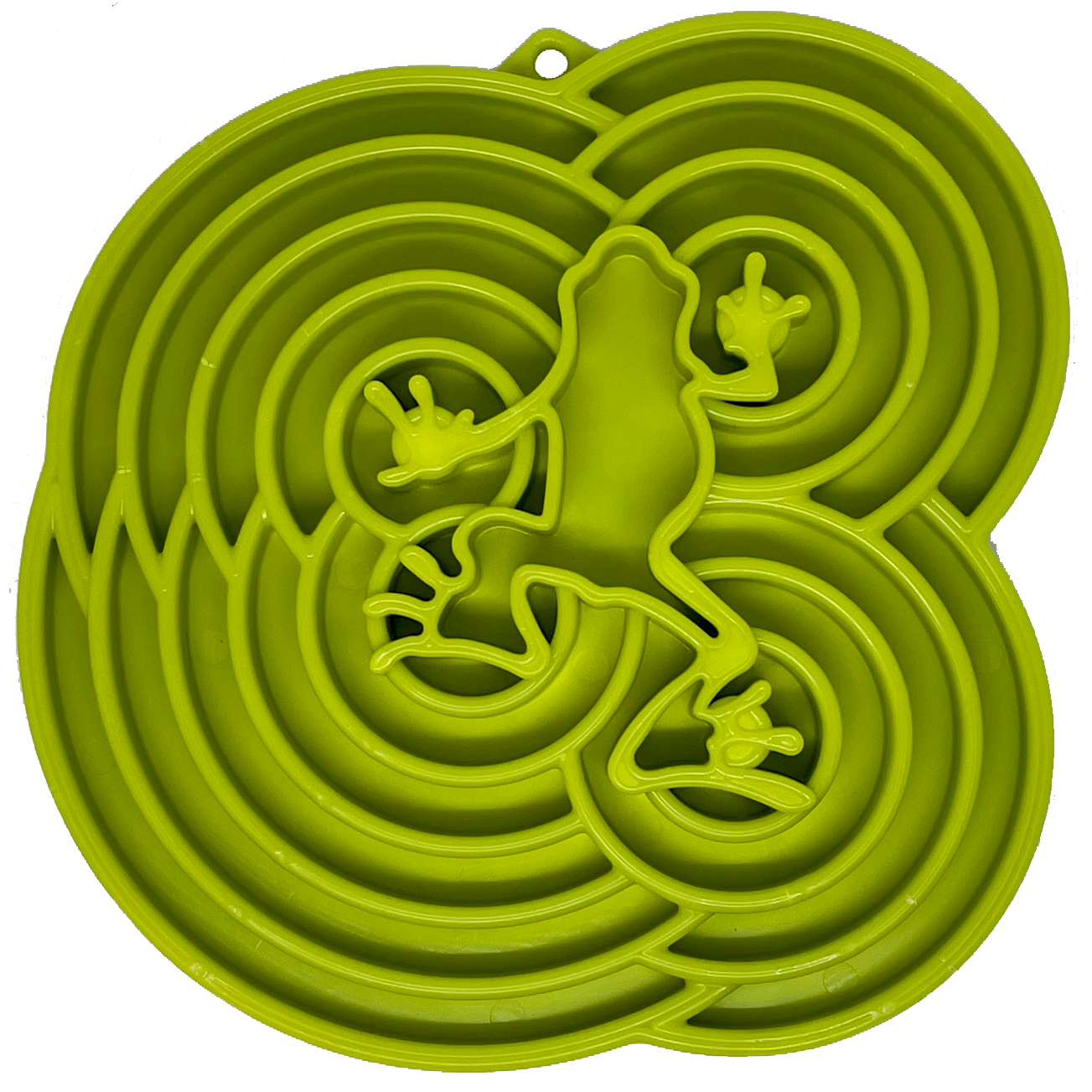 Gamelle Water Frog eTray pour chien - Gamelle peu profonde à alimentation lente pour l'enrichissement du milieu de vie | Fabriquée aux États-Unis