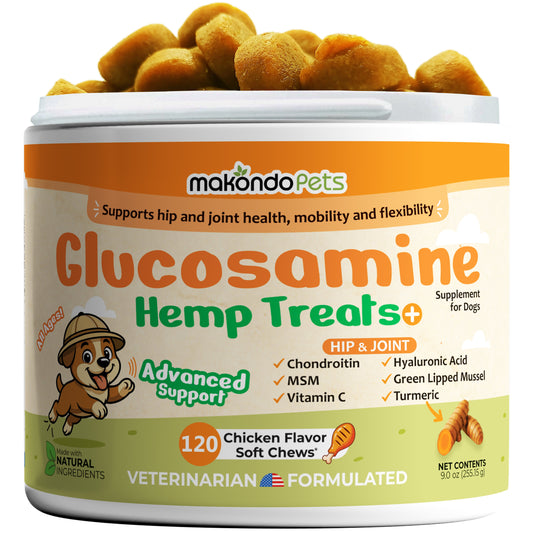 Glucosamine pour chiens - 120 comprimés à mâcher