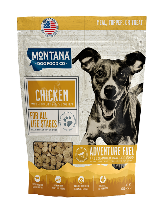 Grain-Free Chicken Freeze-dried Raw Adventure Fuel (Dog Food)