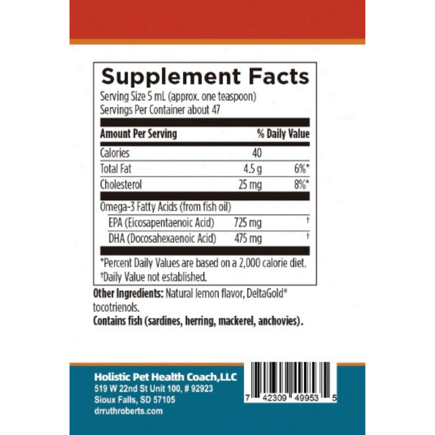 Omega Pawz - Huile liquide oméga 3 pour chiens et chats