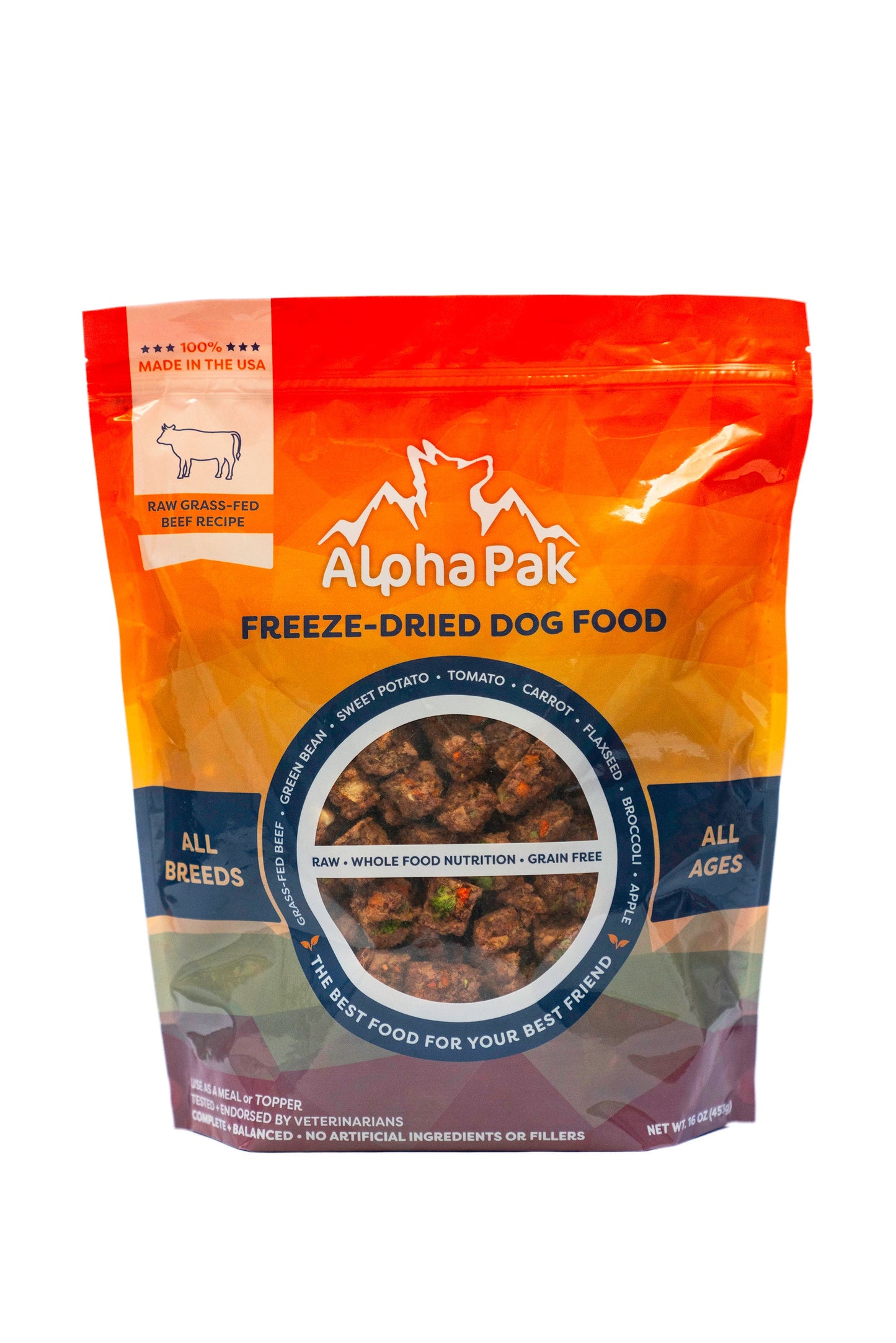 PREMIUM RAW FREEZE DRIED DOG FOOD BEEF