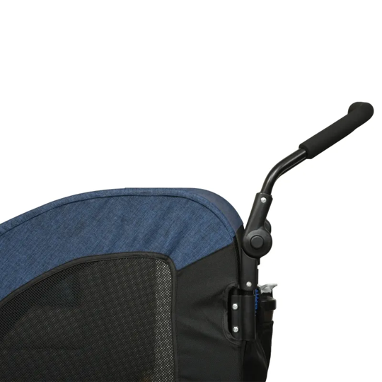 Foldable Pet Stroller with Storage Pocket