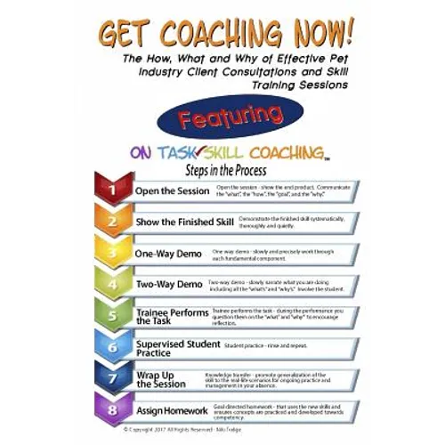Get Coaching Now!: The How, What and Why of Effective Pet Industry Client Consultations - Featuring On Task Skill Coaching(TM)