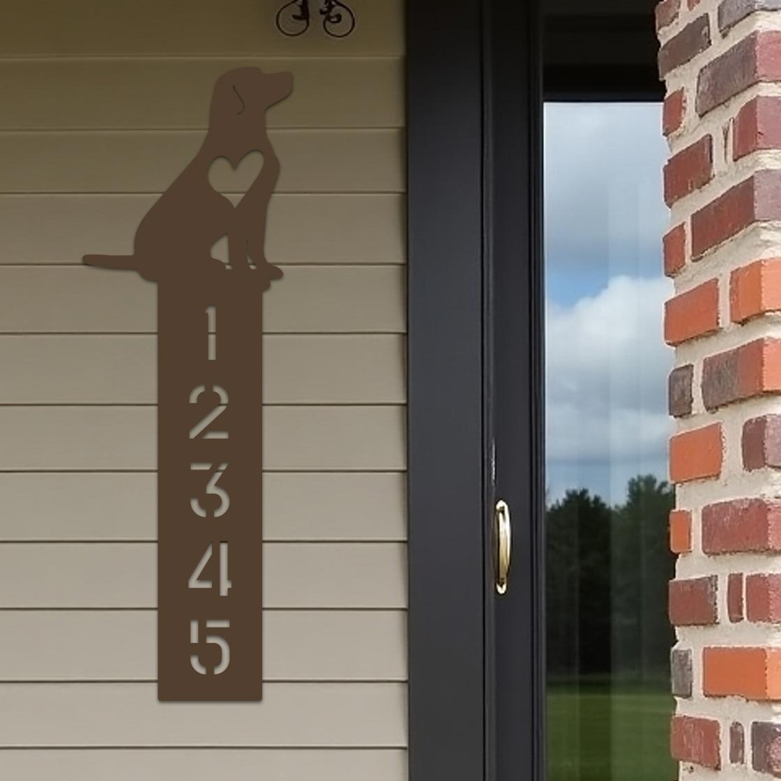 Dog Lover Address Sign
