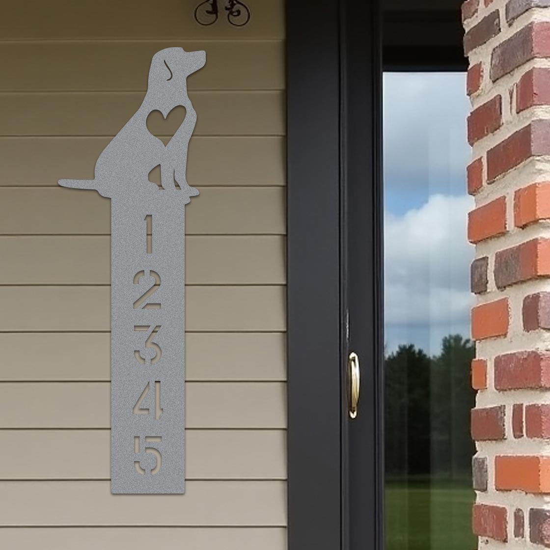 Dog Lover Address Sign