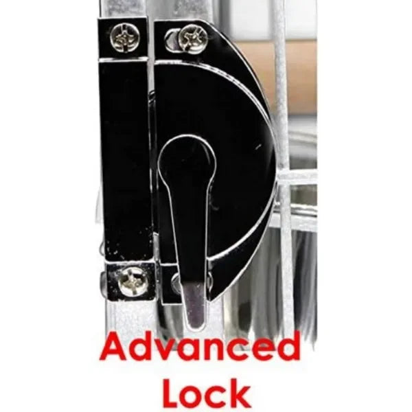 DecorBites™ Large Wrought Iron Parrot Cage with Rolling Base