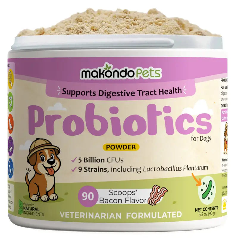 Probiotiques pour chiens et chiots. 90 doses