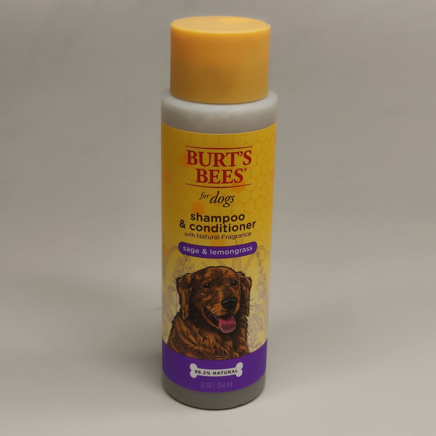 Champú y acondicionador BURT'S BEE'S (paquete de 2) para perros, salvia y limoncillo, 355 ml (FFP10124)